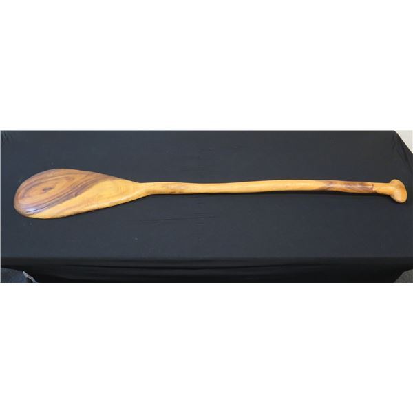 Wooden (Koa?) Canoe Paddle 54"L, MDZ Creations