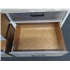 Image 10 : SmartStuff 5321001 Curved Dresser w/ 6 Drawers & Hutch Top w/ Outlet 48" x 18" x 44"H