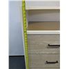 Image 16 : SmartStuff 5321001 Curved Dresser w/ 6 Drawers & Hutch Top w/ Outlet 48" x 18" x 44"H