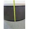 Image 11 : Stanley Furniture CARB-P2 Sundial Cocktail Table, Hollow Wood Base, Faux Shagreen 48" Dia, 17"H