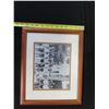 Image 6 : Waikiki Beach Patrol in front of Royal Hawaiian Hotel Photograph Circa 1925, Wood Framed 16" x 13"