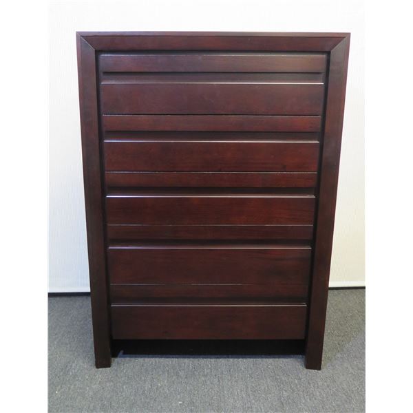 Wooden 5-Drawer Dresser 36" x 18" x 51"H