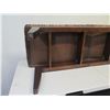 Image 8 : Wood & Woven 2-Seat Bench 62" x 19" x 21"H