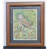 Image 1 : Na Pueo Original Watercoler by Noni Floyd, Framed & Matted 25" x 29"