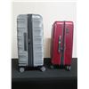 Image 2 : Qty 2 Delsey Rolling 4-Wheel Suitcases, Misc Sizes