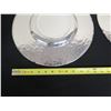 Image 11 : Qty 2 Metallic Serving Plates 12" Dia.