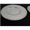 Image 2 : Qty 2 Metallic Serving Plates 12" Dia.