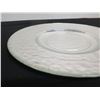 Image 5 : Qty 2 Metallic Serving Plates 12" Dia.