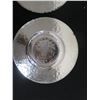 Image 8 : Qty 2 Metallic Serving Plates 12" Dia.