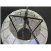 Image 2 : Hanging Faceted Ball Lamp 10"dia, 7"H