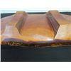 Image 8 : Vintage Footed Wooden Pig Board 21" x 11" x 3"H