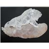 Image 3 : Carved Quartz Crystal Tiger Figurine 10" x 7.5"H