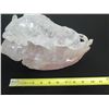 Image 7 : Carved Quartz Crystal Tiger Figurine 10" x 7.5"H
