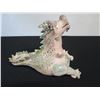 Image 3 : Ceramic Dragon Figurine Signed by Artist Peter Murray (?) 18" x 8" x 11"H