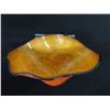 Image 10 : Qty 3 Decorative Glass Bowls by Artist Dale Chihuly, Approx. 5" to 7" Dia, 5.5" H