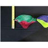 Image 16 : Qty 3 Decorative Glass Bowls by Artist Dale Chihuly, Approx. 5" to 7" Dia, 5.5" H