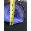 Image 17 : Qty 3 Decorative Glass Bowls by Artist Dale Chihuly, Approx. 5" to 7" Dia, 5.5" H