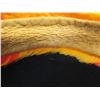Image 4 : Yellow w/ Orange Feather Lei Hatband 8"dia