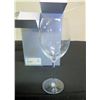 Image 1 : Qty 2 Boxes (4 Glasses) Neiman Marcus Crystalline Wine Goblets Handmade in Slovenia 3"dia, 8.5"H