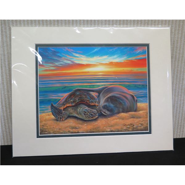 Dreams of Paradise Art Print by Patrick Ching, Matted 14" x 11"
