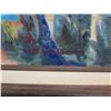 Image 3 : Oil Painting on Canvas by Wayne Christiansen, View of Diamond Head, Canvas 16" x 12"