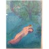 Image 3 : Color Lithograph by Marc Chagall, Daphis & Chloe Beside Spring, Framed 18" x 22"