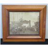Image 1 : Vintage Photographic Image, Wood Framed 14" x 12"