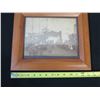 Image 4 : Vintage Photographic Image, Wood Framed 14" x 12"