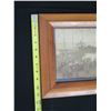 Image 5 : Vintage Photographic Image, Wood Framed 14" x 12"