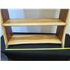Image 16 : Monkey Pod Wood 2-Tier Shelving Unit 45" x 17" x 34"H