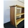 Image 7 : Monkey Pod Wood 2-Tier Shelving Unit 45" x 17" x 34"H