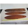 Image 8 : Qty 3 Decorative Wooden Wall Hanging Miniature Boards, MDZ Creations, Approx. 40" L