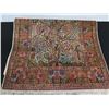 Image 2 : Floral Area Rug w/ Fringe 52" x 30"