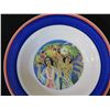 Image 2 : Matson Navigation Plate, Art by Eugene Savage 9" Dia, Lynn Krantz Hawaiiana Ware