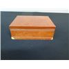 Image 2 : Wine Corkscrew Set in Wooden Hinged Box 7" x 5.5" x 2.5"
