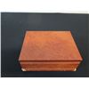 Image 7 : Wine Corkscrew Set in Wooden Hinged Box 7" x 5.5" x 2.5"