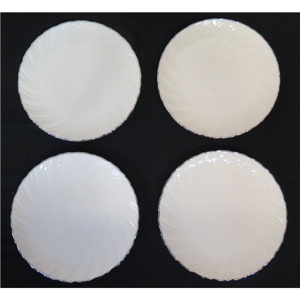 Qty 4 Weatherly by Lenox Side Plates 7"dia