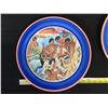 Image 8 : Qty 2 Matson Navigation Plates, Art by Eugene Savage 11" Dia, Lynn Krantz Hawaiiana Ware