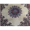 Image 2 : Floral Area Rug w/ Fringe 36" x 38"