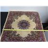 Image 7 : Floral Area Rug w/ Fringe 36" x 38"