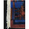 Image 2 : Abstract Area Rug w/ Fringe 36" x 24"
