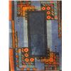 Image 3 : Abstract Area Rug w/ Fringe 36" x 24"