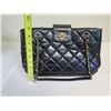 Image 12 : Chanel Black Handbag Made in Italy w/ Chain Strap 14" x 9"