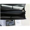 Image 10 : Chanel Black Gusset Flap Wallet w/ Tag & COA 8" x 4"