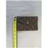 Image 8 : Louis Vuitton Logo Clutch Purse w/ Snap Close 6" x 4"