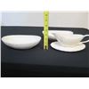 Image 10 : Qty 2 Lenox Weatherly Bowls w/ Gravy Boat, Misc Sizes