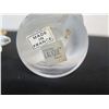 Image 5 : Qty 2 Lalique Cristal Paris Frosted Glass Angel Figurines, Misc Sizes