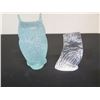 Image 2 : Qty 2 Murano Italy Glass Owls, Misc Sizes