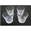 Image 1 : Qty 4 Baccarat France Glasses 4.5"dia, 3.5"H