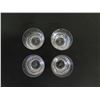 Image 2 : Qty 4 Baccarat France Glasses 4.5"dia, 3.5"H